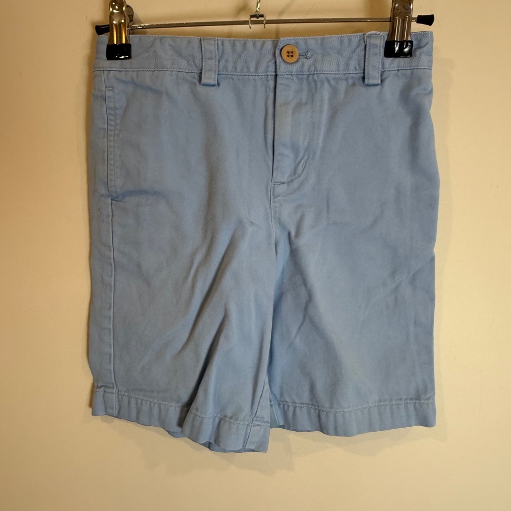 Vineyard Vines Boys Light Blue Cotton Twill Shorts Size 7